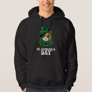 Veste À Capuche Amoureux de les chats de la Saint-Patrick