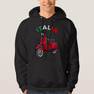 Veste À Capuche Amoureux de moto Italien Vélo Motard Amour Italie
