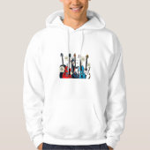 Veste À Capuche amoureux de musique (Devant)