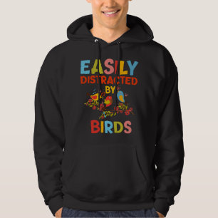Veste À Capuche Amoureux des oiseaux pour femmes hommes facilement