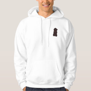 Veste À Capuche "Amoureux des Terre-Neuvas" Marron pour Hommes T-S