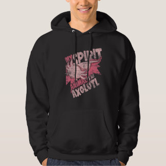 Veste À Capuche Amphibien Mon Esprit Animal Est Un Axolotl Axolotl