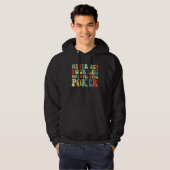 Veste À Capuche Amputé de la jambe Prothèse Amputation Graphique P (Devant entier)