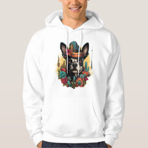 Veste À Capuche Amusant Français Bulldog Art classique T-shirt