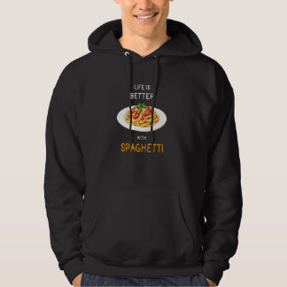 Veste À Capuche Amusant Spaghetti Lover La vie de chemise est meil