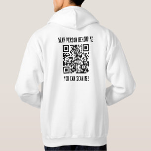 Veste À Capuche Analyser mon code QR pour un démarrage motivant