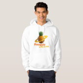 Veste À Capuche Ananas à Mon Corebit. (Devant entier)