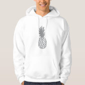 Veste À Capuche Ananas gris (Devant)