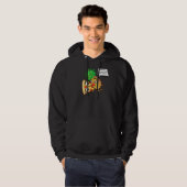 Veste À Capuche Ananas Sur Pizza (Devant entier)
