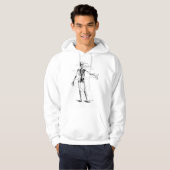 Veste À Capuche Anatomie du squelette humain (Devant entier)