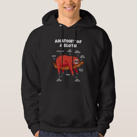 Veste À Capuche Anatomie D'Une Parcelle 1 (Devant)