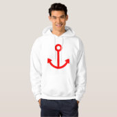 Veste À Capuche Ancre (Devant entier)