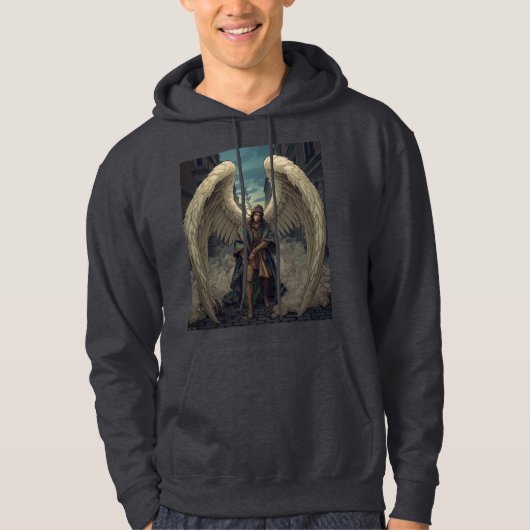 Veste À Capuche ange déchu (Devant)