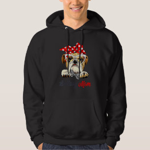 Veste À Capuche Anglais Bulldog Lote mignonne Bully Chien Maman Fe