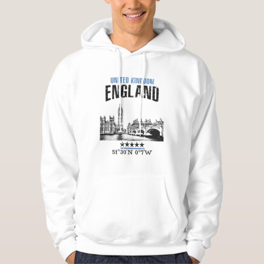 Veste À Capuche Angleterre (Devant)