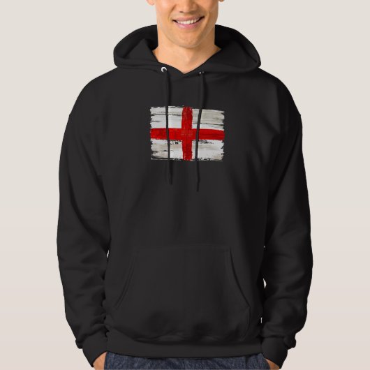 Veste À Capuche Angleterre Drapeau (Devant)