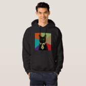Veste À Capuche Animal Meme de conseil de chat d'affaires (Devant entier)