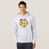 Veste À Capuche Animaniacs | Warner Brothers & Sister WB Shield (Devant entier)