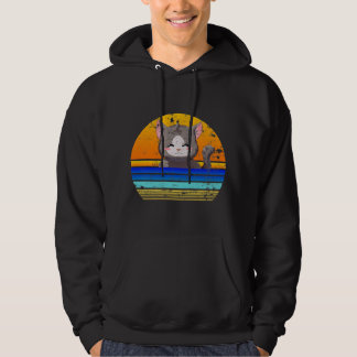 Veste À Capuche Anime de coucher de chats | Cadeau Parfait Pour Pâ