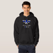 Veste À Capuche Ankyloser Spondylitis Guerrier 3 (Devant entier)