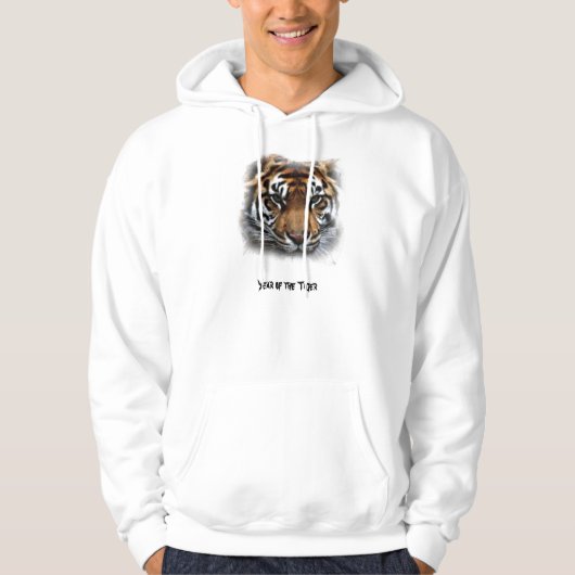 Veste À Capuche Année du tigre (Devant)
