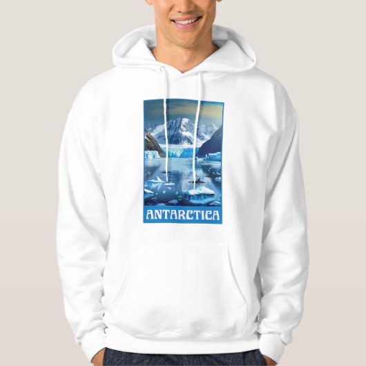 Veste À Capuche Antarctique (Devant)
