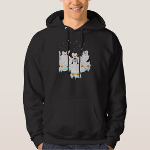 Veste À Capuche Antarctique Penguin Zoo Animaux Snowflakes Stylo
