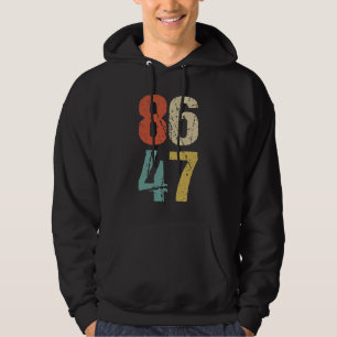 Veste À Capuche Anti-Trump - 86 47 I