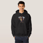 Veste À Capuche Ape des mains de diamant (Devant entier)