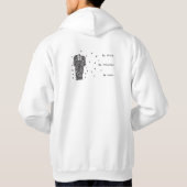 Veste À Capuche Appelez-moi anonyme (Dos)