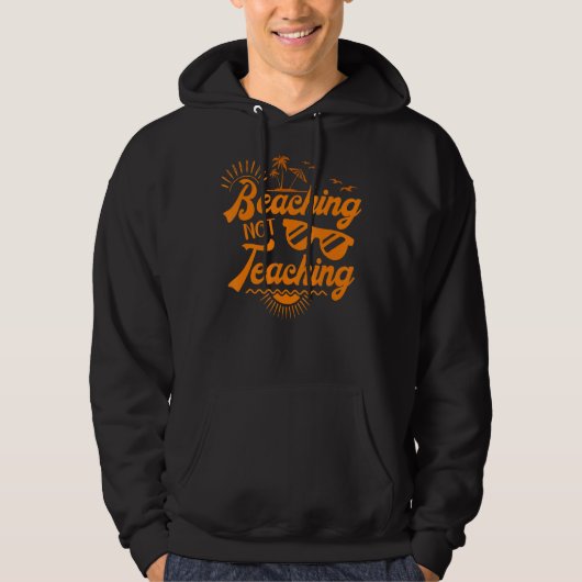 Veste À Capuche Appréciation de l'enseignant d'été (Devant)