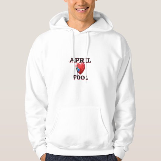 Veste À Capuche "April Fool's Special Logo Design - Fun & Playful (Devant)