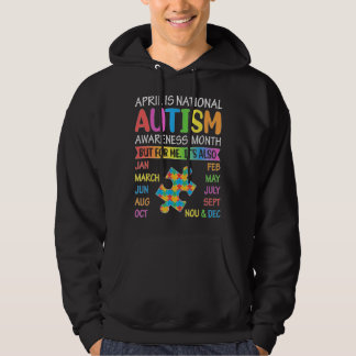 Veste À Capuche April is National Autism Awareness Month Kids Boy