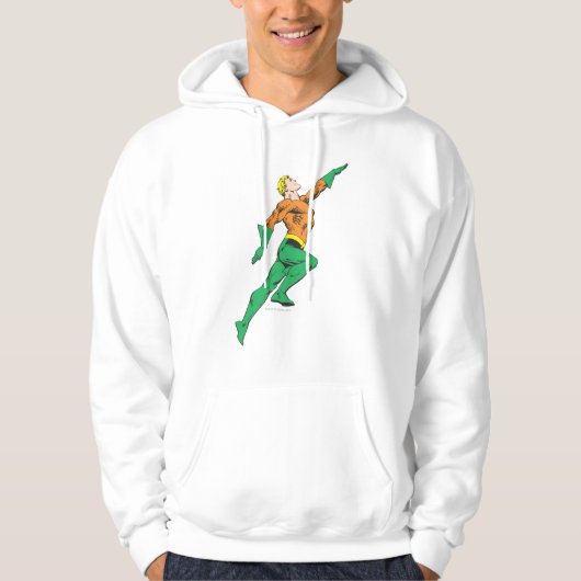 Veste À Capuche Aquaman saute (Devant)