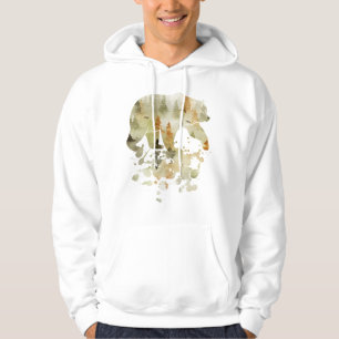 Veste À Capuche Aquarelle, Ours Art