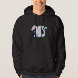 Veste À Capuche Aquarelle Peinture Dragon Zodiaque Imaginaire myth
