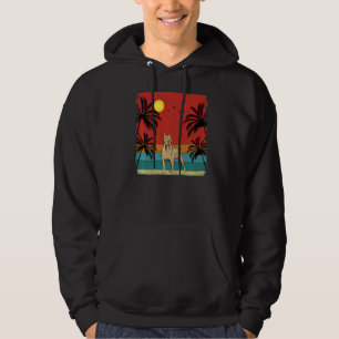 Veste À Capuche Arbre à noix de coco de plage - Somme graphique ré