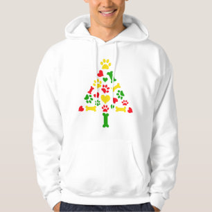 Veste À Capuche Arbre de Noël de chien