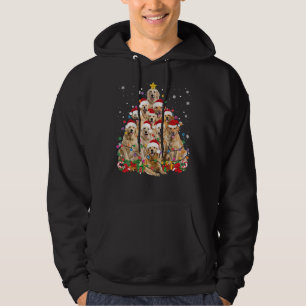 Veste À Capuche Arbre de Noël Golden Retriever