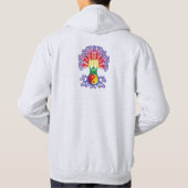 Veste À Capuche Arbre de paix (Dos)