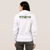 Veste À Capuche Arbres Plantes (Dos entier)