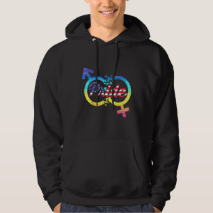 Veste À Capuche Arc-en-ciel - Fierté - Sensibilisation - Autonomis