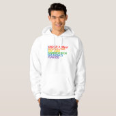 Veste À Capuche Arc-en-ciel Hoody de CCST (Devant entier)