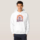 Veste À Capuche Arc-en-ciel que vous aimez (Devant entier)