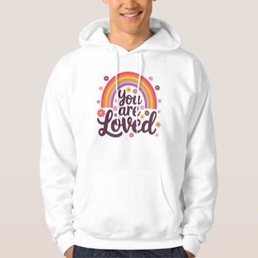 Veste À Capuche Arc-en-ciel que vous aimez (Devant)
