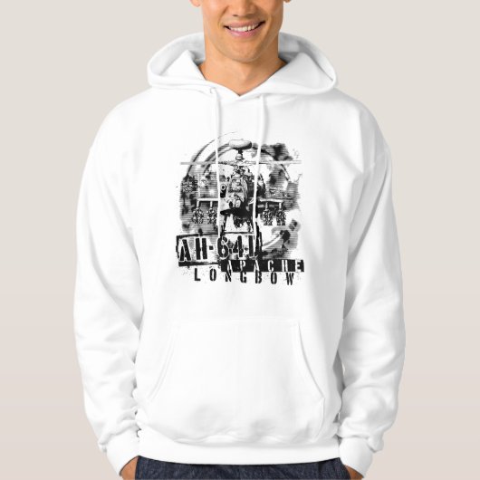 Veste À Capuche Arc long Apache AH-64D (Devant)