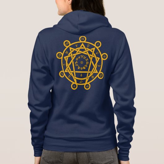 Veste À Capuche Arcane Enneagram (Dos)