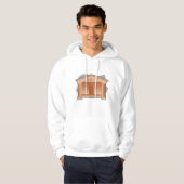 Veste À Capuche Architecture de musée classique (Devant entier)
