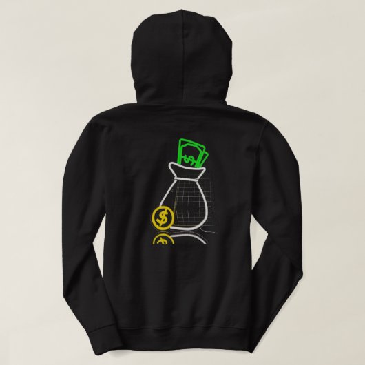 Veste À Capuche argent dans le sac (Design dos)