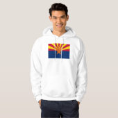Veste À Capuche Arizona Drapeau : Réglage de Star Sun, État du cui (Devant entier)